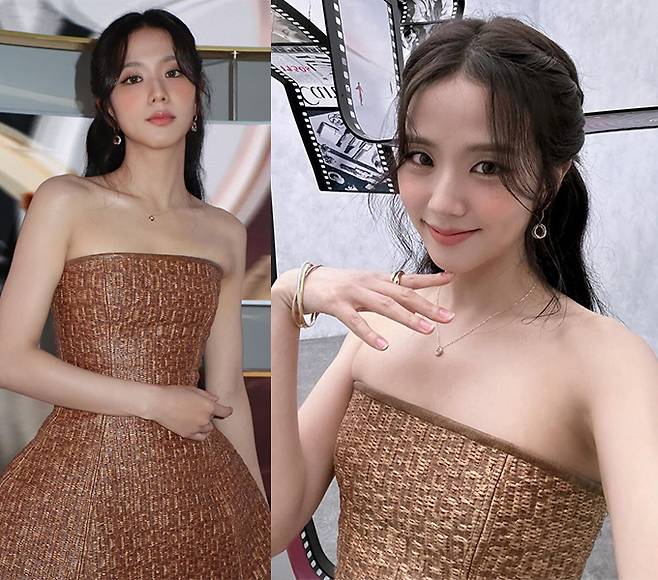 jisoo preto rosa