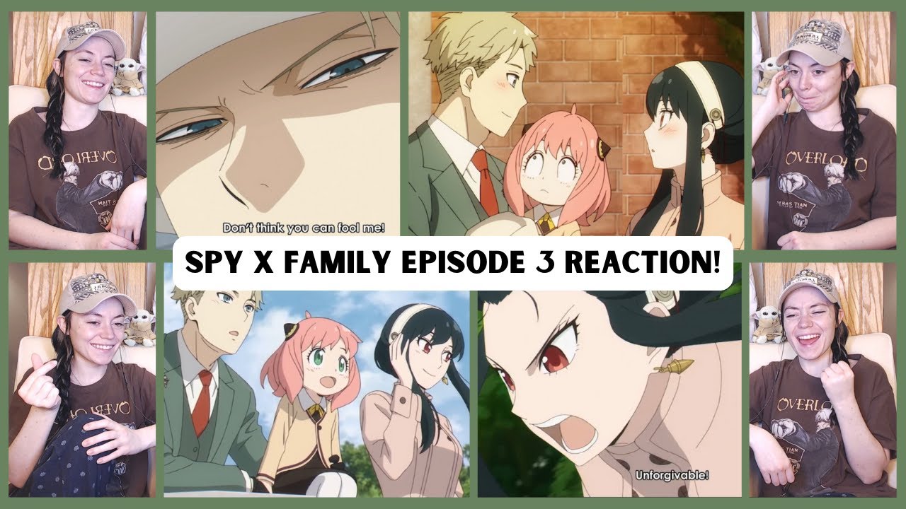 Spy x Family Episode 3 Full Reaction! -