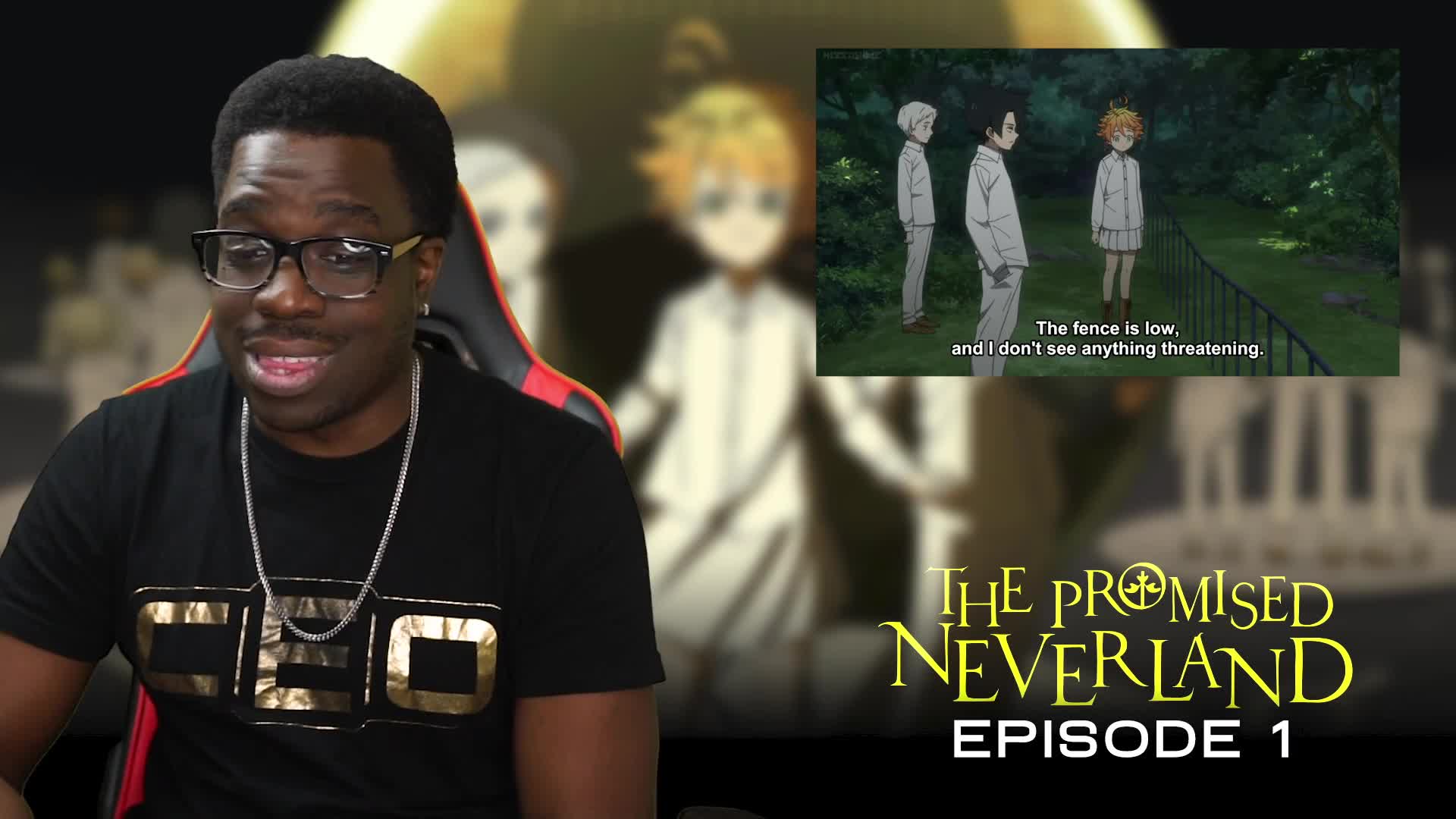 Lupa Reacts - The Promised Neverland Ep 1 Full Reactions - 49fb3bec778ddee5655c572283307aa6