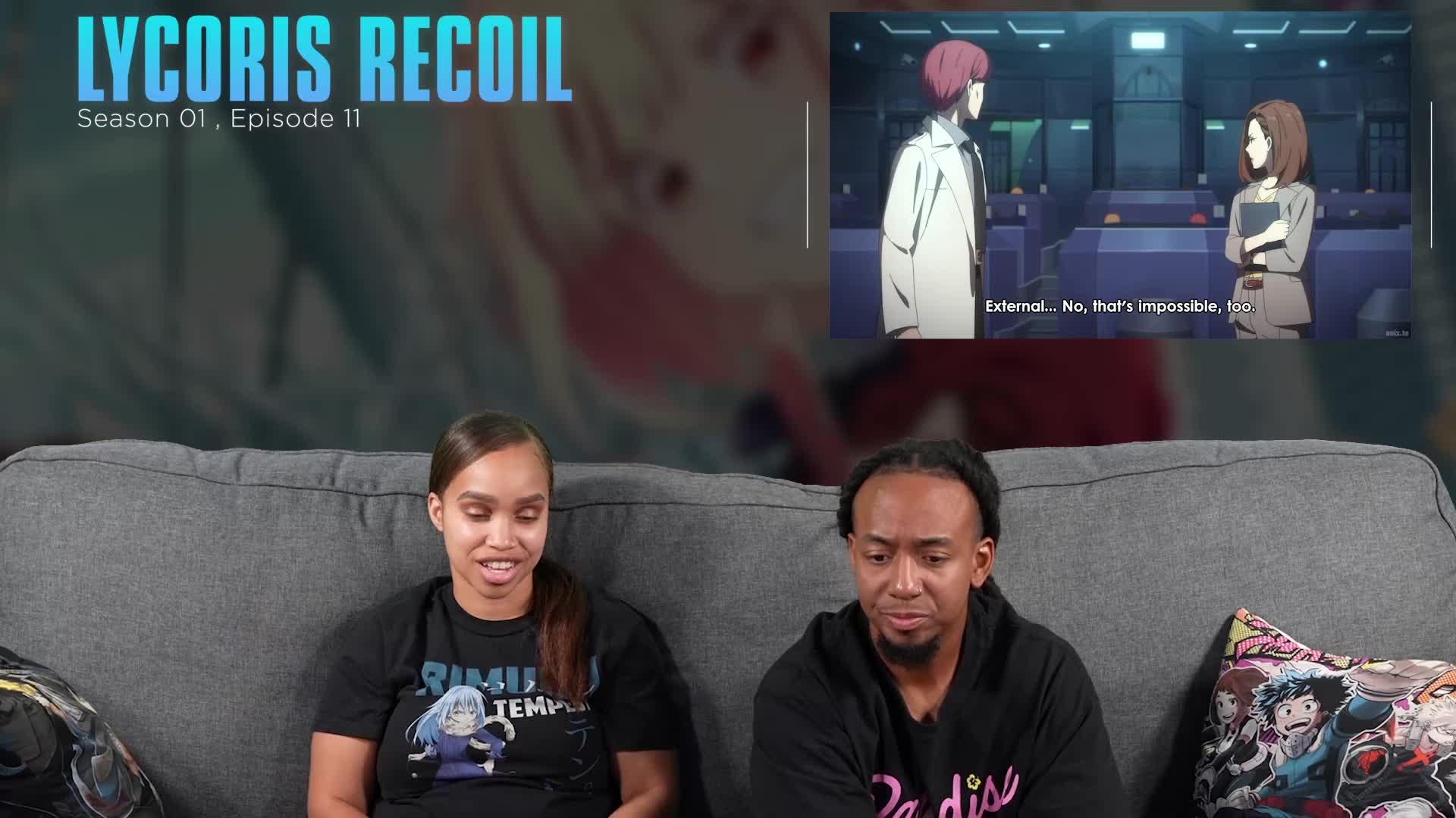 Lycoris Recoil Ep 11 Full Reaction - bdc79102a05fdf8a2286bf6a977fe8b5