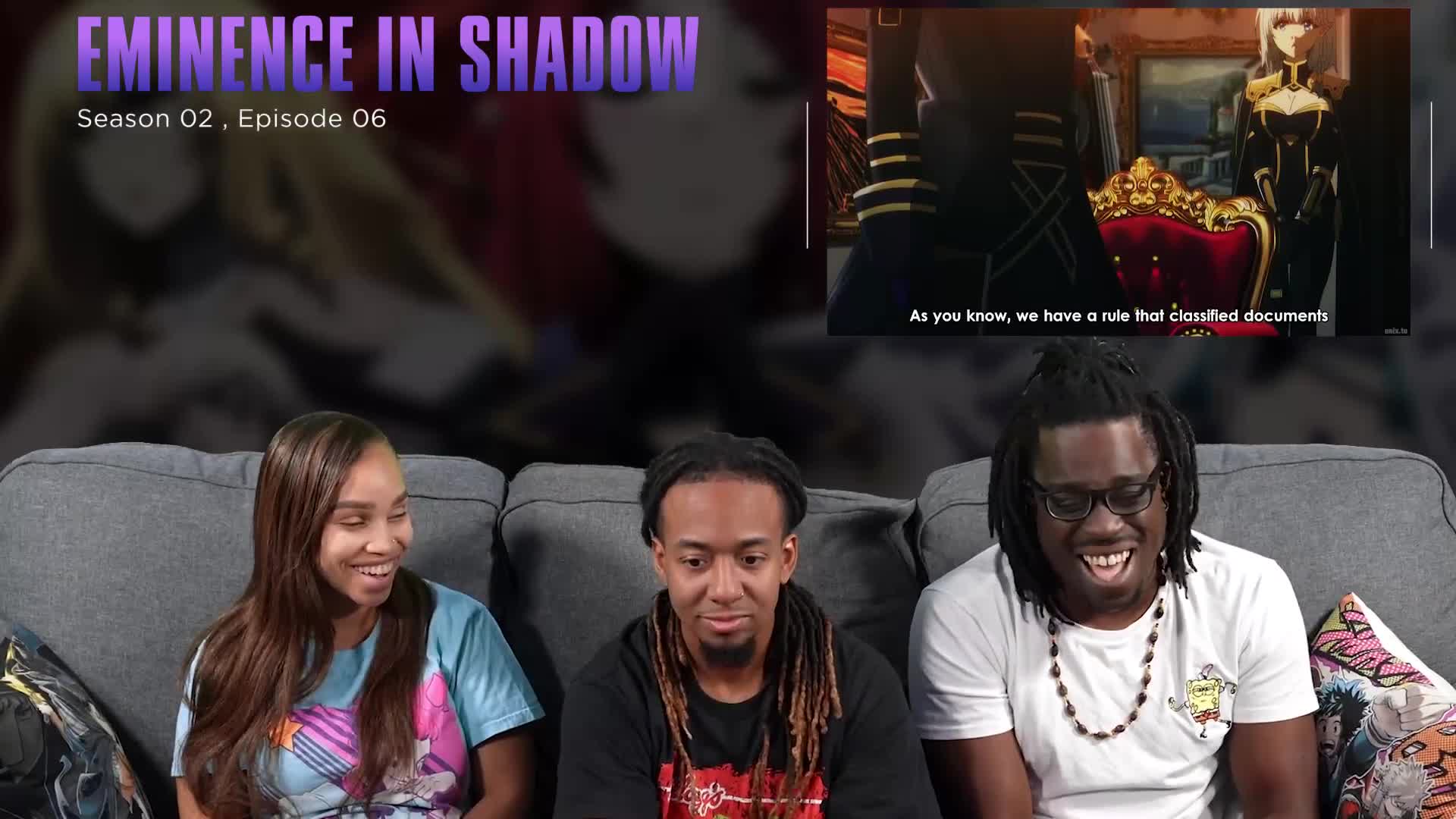 I really enjoy him flexing on the girls lol - Eminence in Shadow 2x6 Full Reaction - cc5391880510518e013ebd448ba0970c