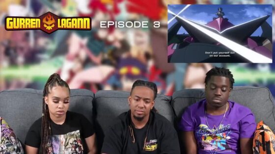 Gurren Lagann Episode 3 Full Reaction - 0eac095586f70ee1b88b88aaa1450392