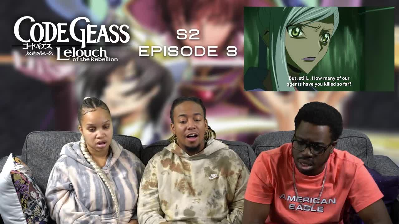 Code Geass Season 2 Episode 3 Full Reaction - 12791fc94b69c7e38f5246fb15c64544