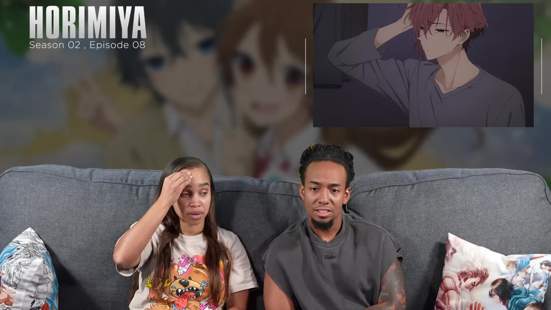 Horimiya 2x8 Full Reation - 18a283f29d9bae3667763989c97a6651