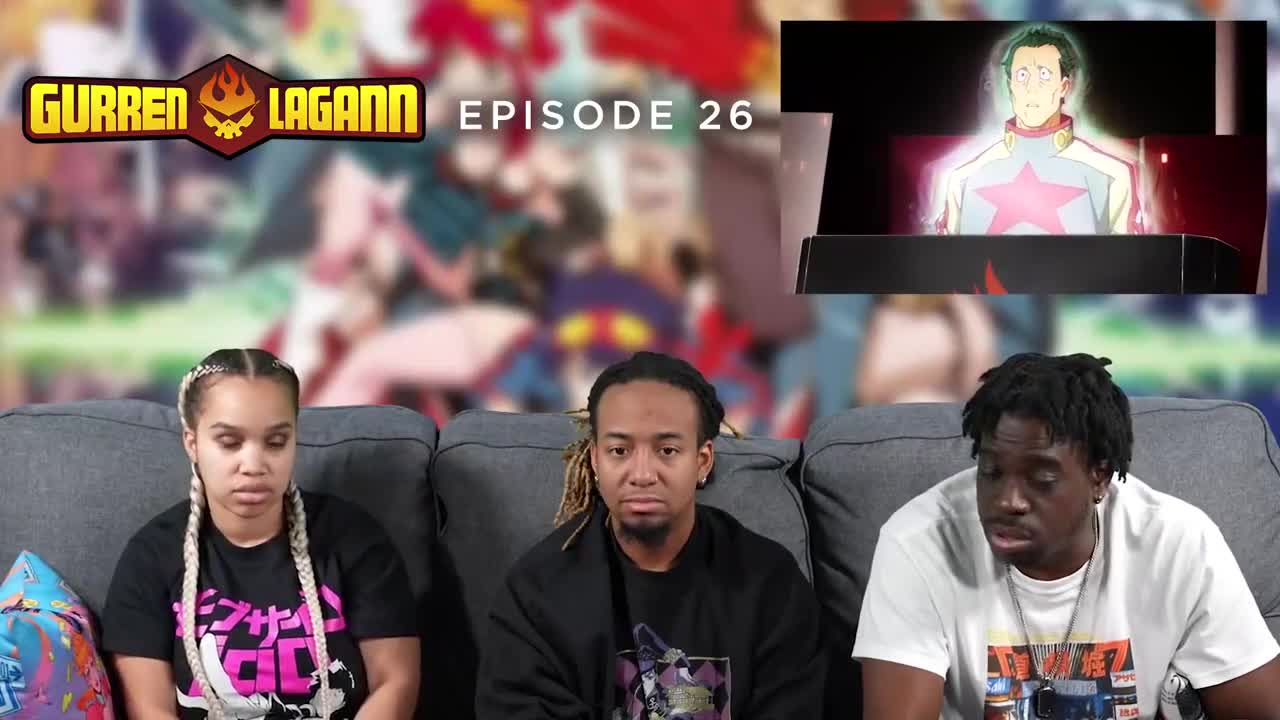 Gurren Lagann Episode 26 Full Reaction - 21f7388c0aebd3f71574c07109cf63db