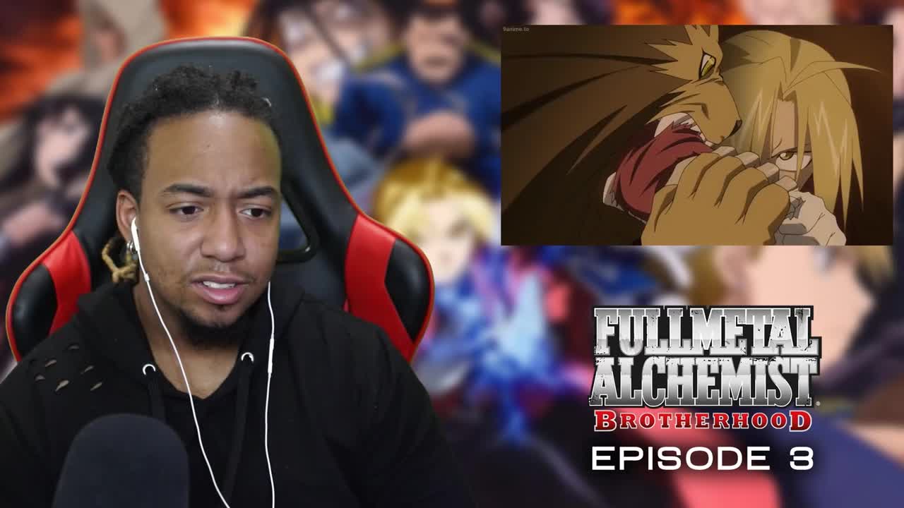Fullmetal Alchemist Brotherhood Episode 3 Full Reaction - 3142eb284380185cf38d46283a80294e