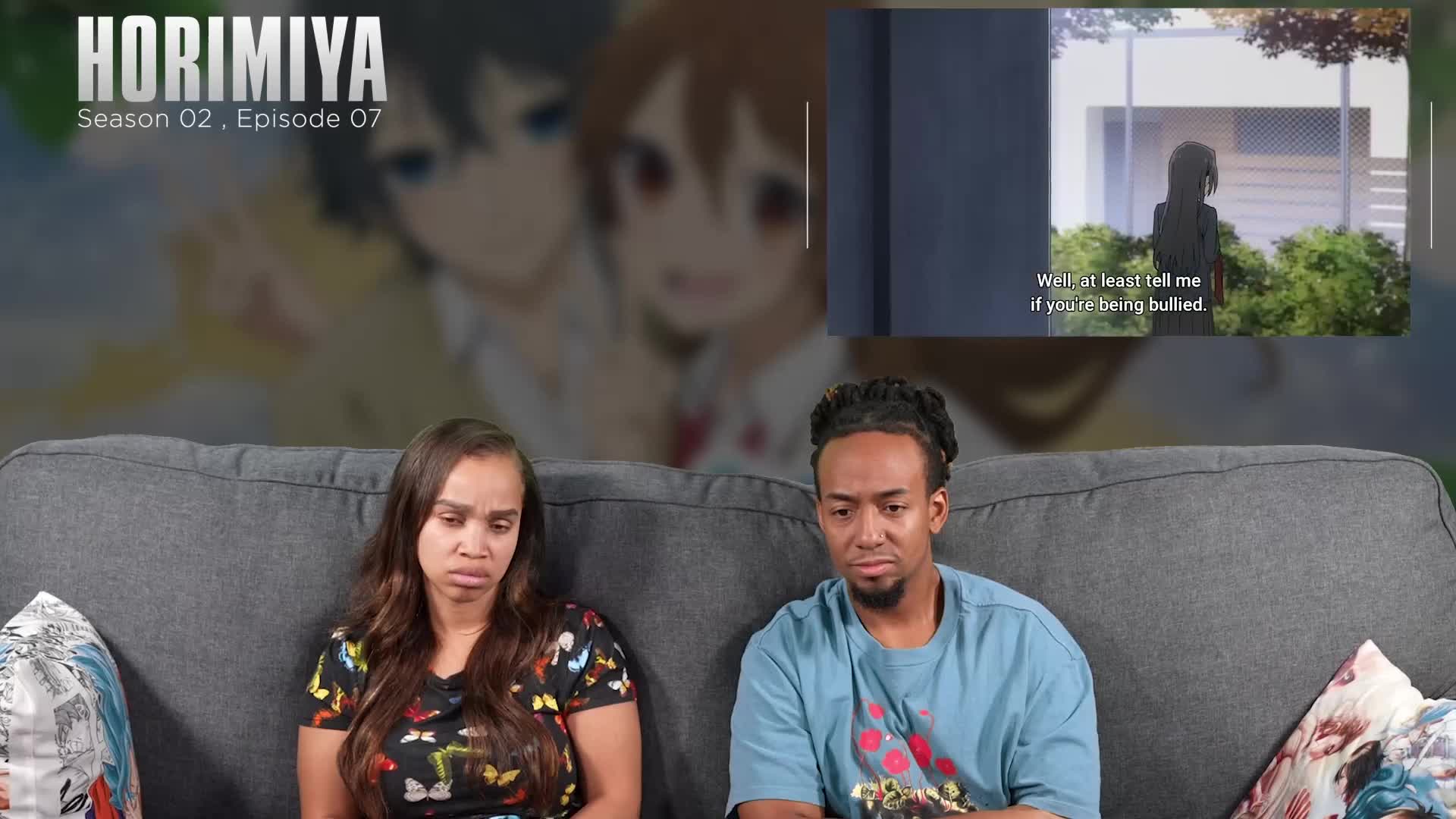 Horimiya 2x7 Full Reation - 3c33529b0c459e9248da50f35feb8238