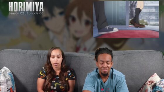 Horimiya 2x6 Full Reation - 57eadec138b8c1bb029503c4de696e23