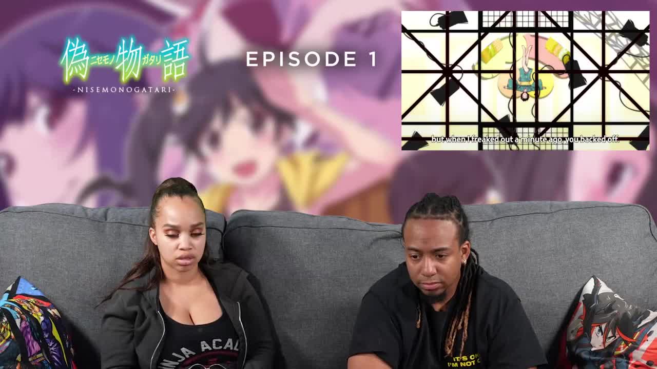 Nisemonogatari Episode 1 Full Reaction - 59f9235b04a623e9861a5cdcf42bb367