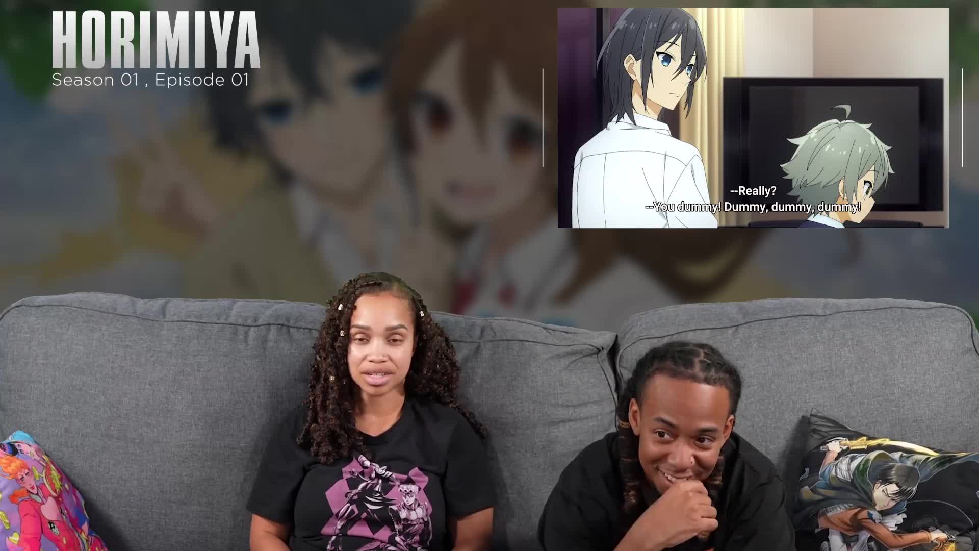 Horimiya Ep 1 Full Reaction - 5bb1886f7f23e597855b97ecae47f08c