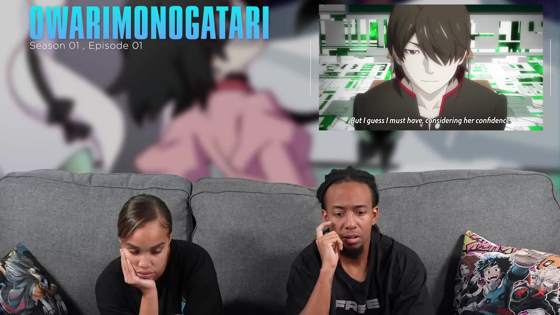 Owarimonogatari Ep 1 Full Reaction - 670968bfc7b854c7187179e243db7268