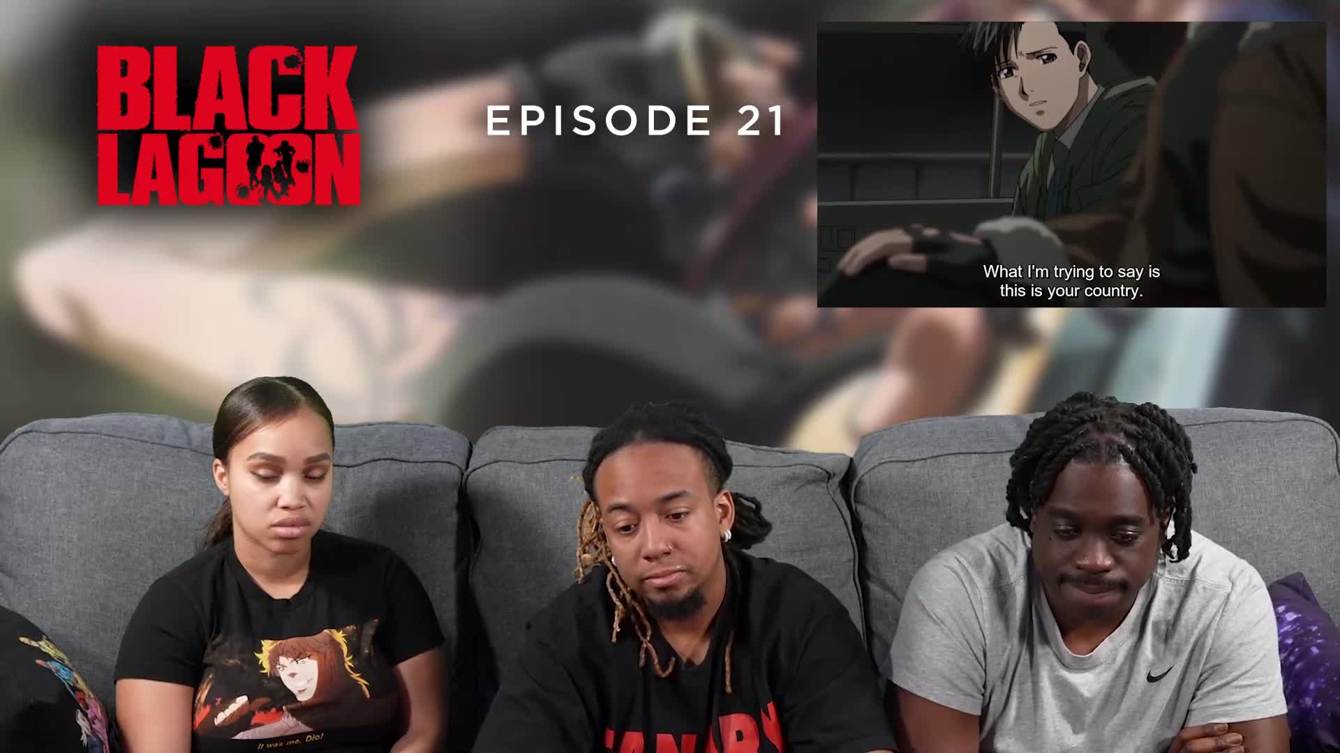 Black Lagoon Ep 21 Full Reaction - 6b28efeb7c5dce49914039b5d7bd9e60