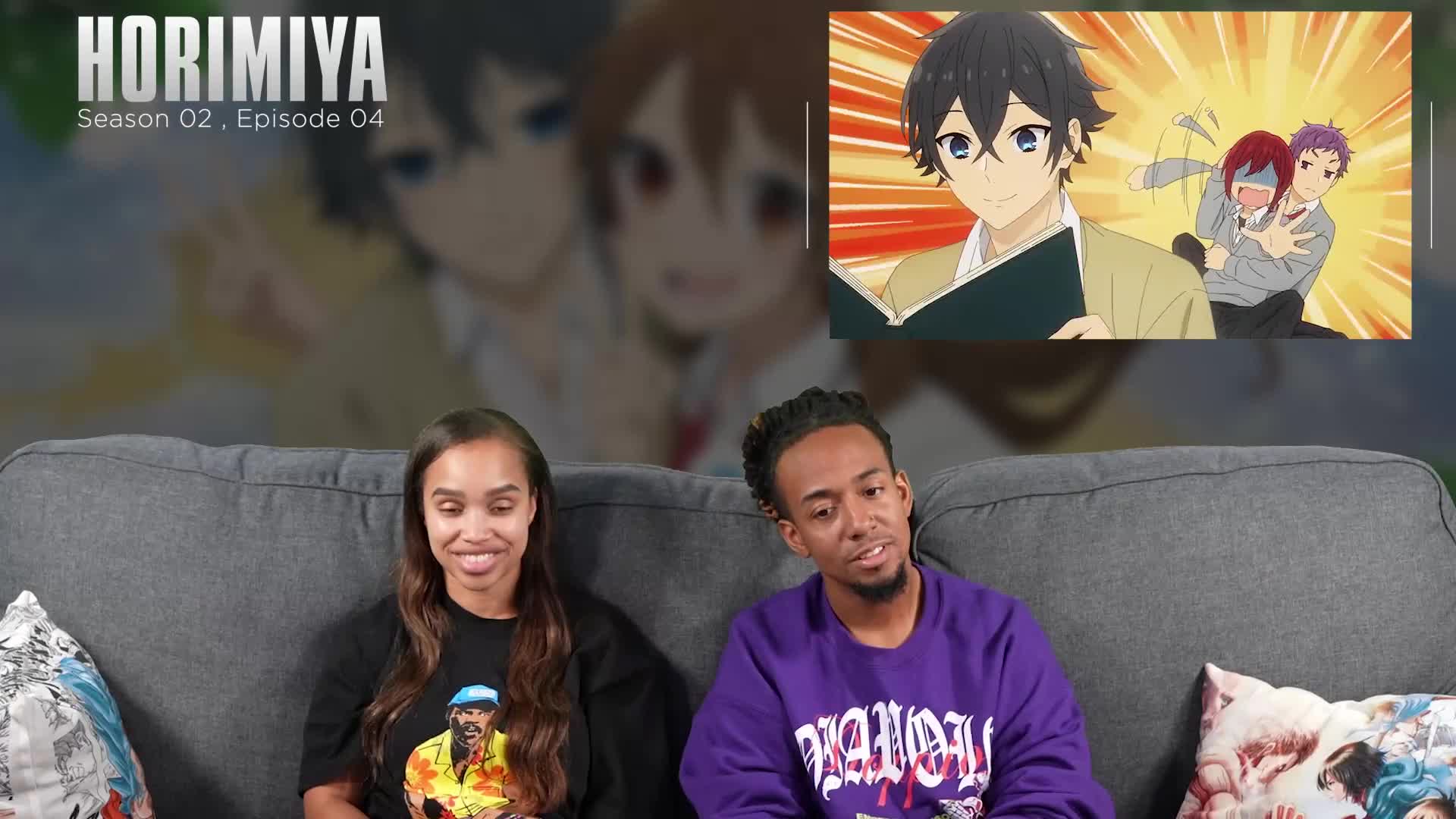 Horimiya 2x4 Full Reation - 6bf92274dfd77fed2070285d9d6622cc