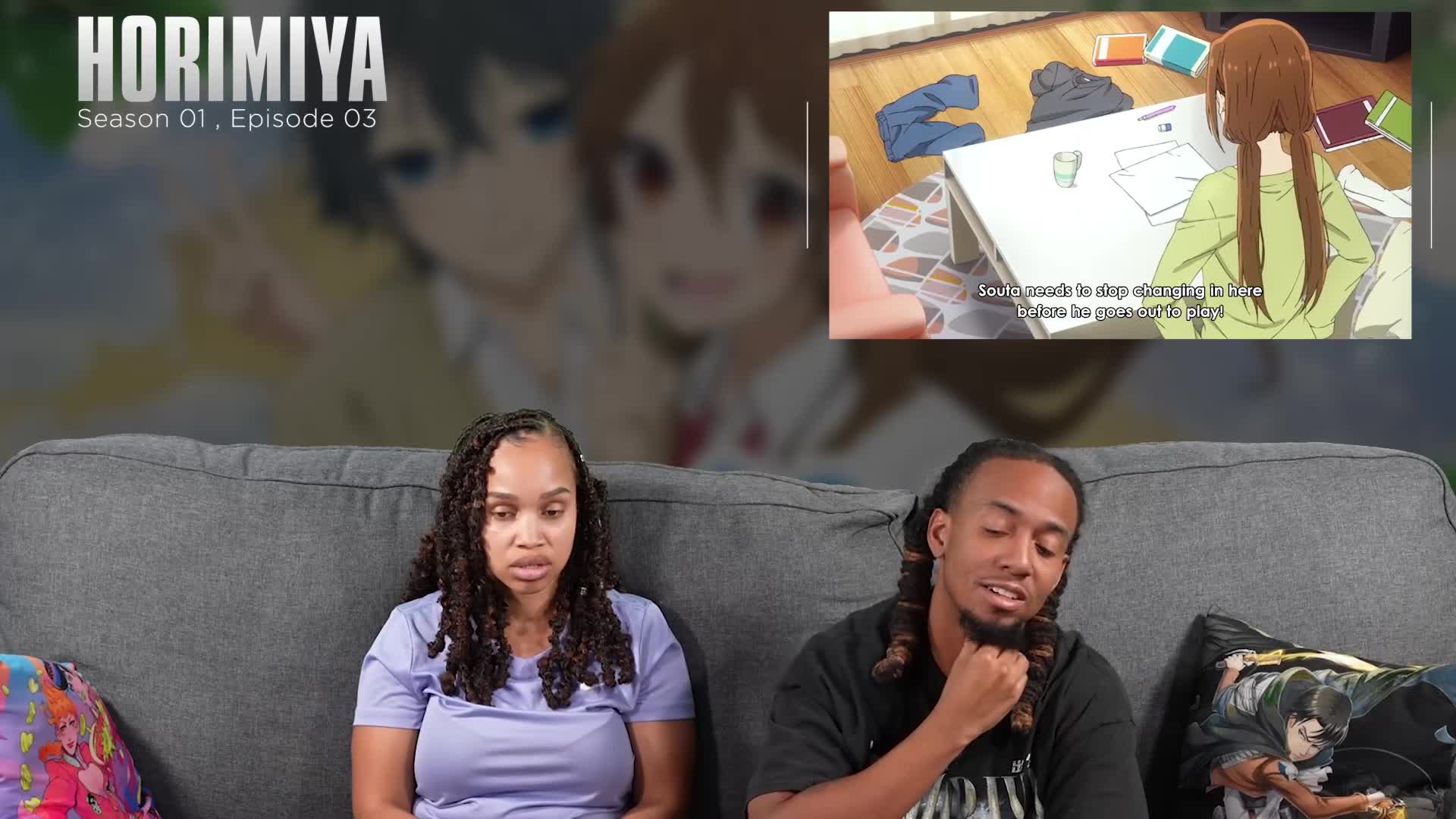 Horimiya Ep 3 Full Reaction - 72af79880b80eb1f46db411bb2b67625