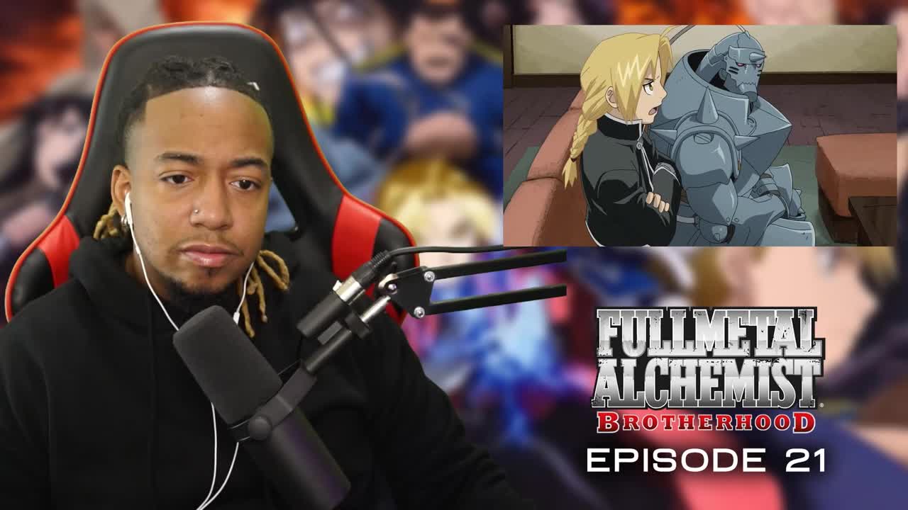 Fullmetal Alchemist Brotherhood Episode 21 Full Reaction - 8b84630a470aecedc32186696d0a6300
