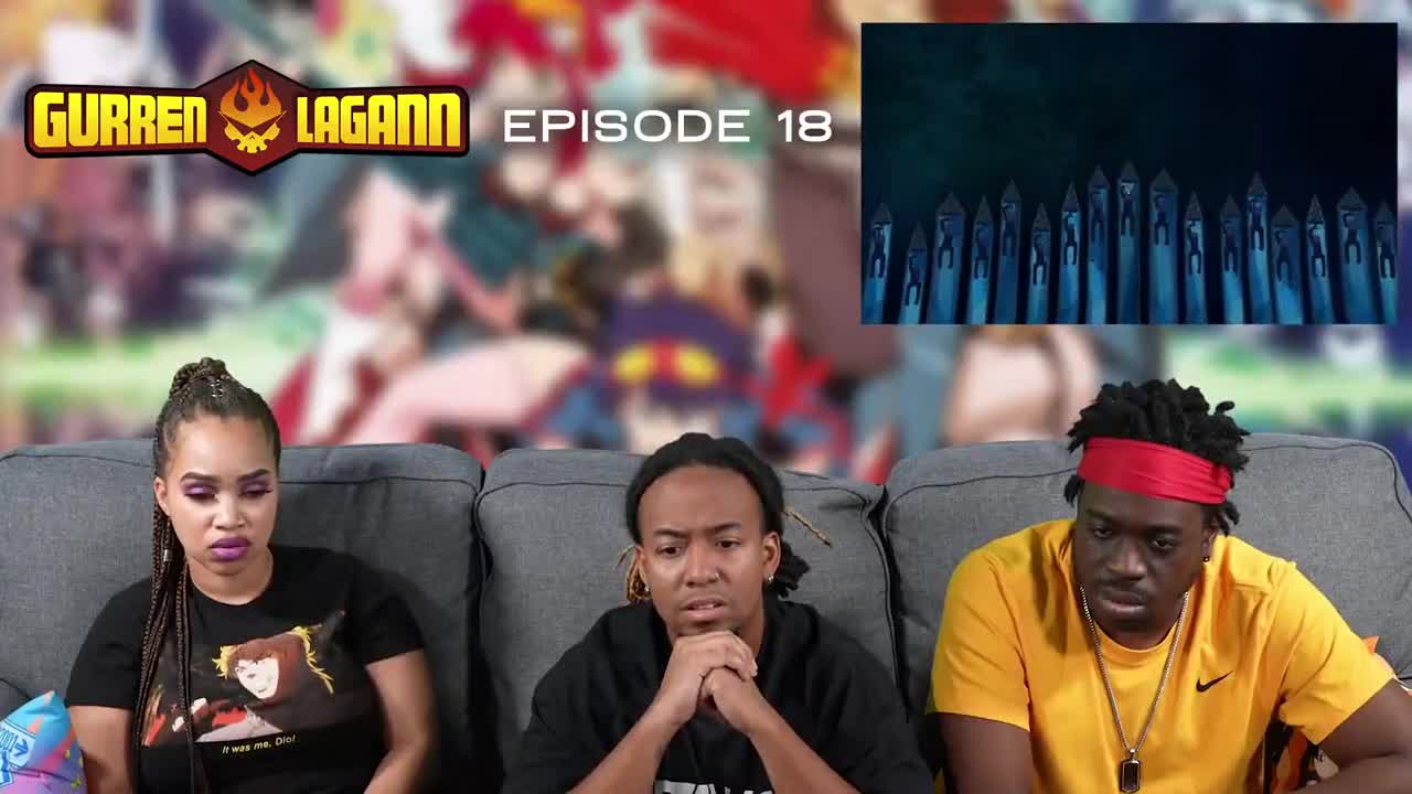 Gurren Lagann Episode 18 Full Reaction - 95e6ba73b7bb9864a4b19dcd47383cb2