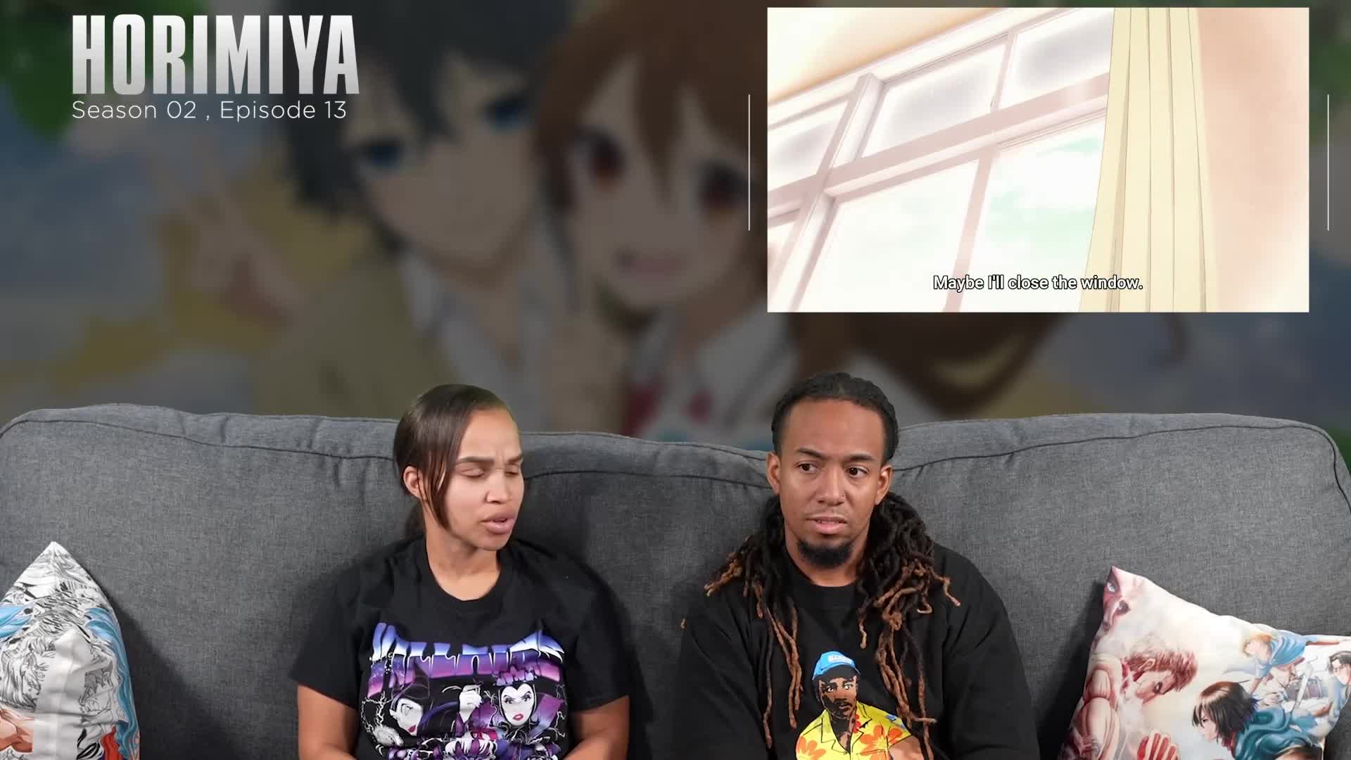 Horimiya 2x13 Full Reation - 9bbfbb0756c186884a343171e540d992