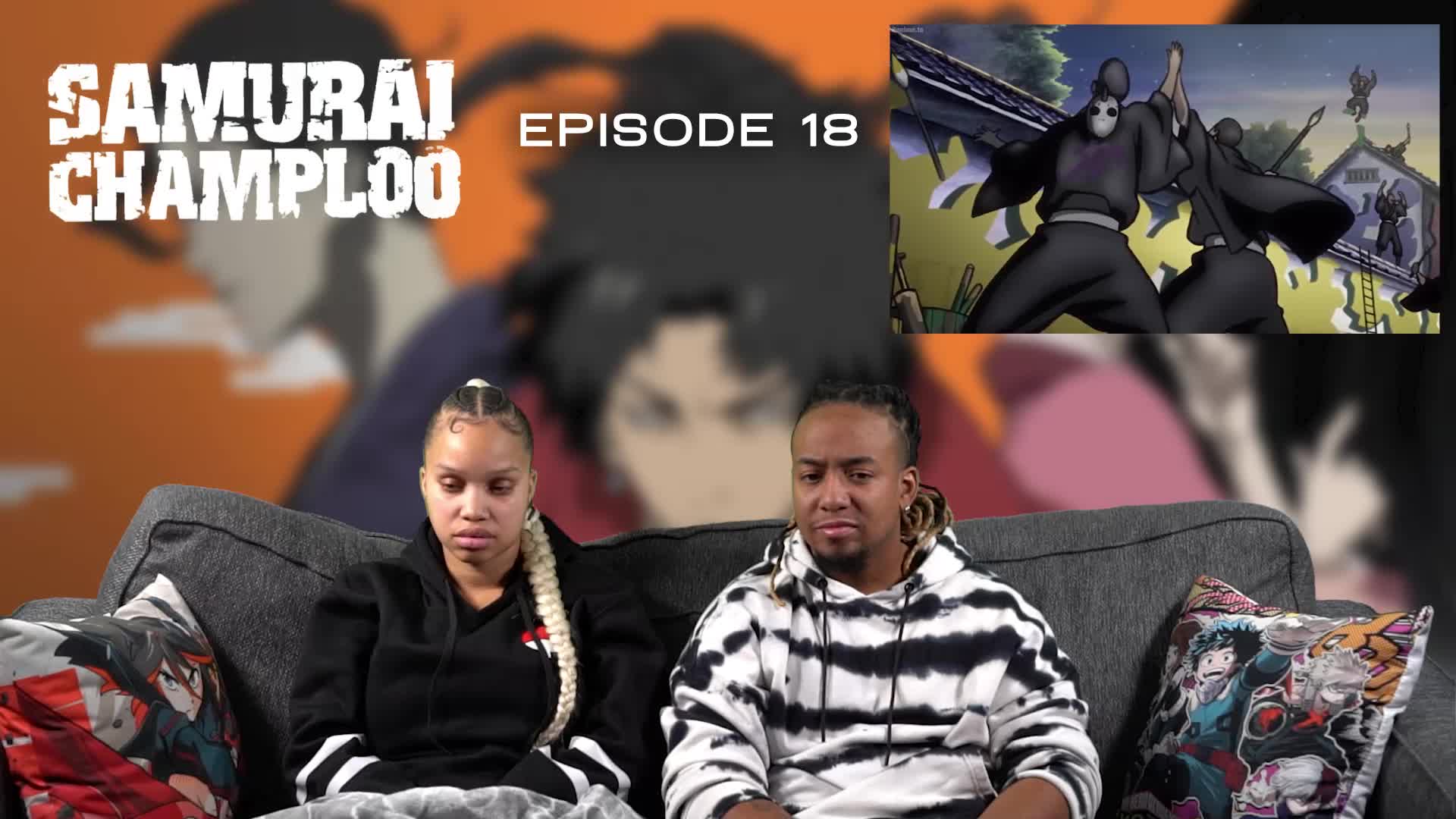 War Of The Words Samurai Champloo Ep 18 Full Reaction - 9c99db1b7a5064d189fbe3b906a530b0