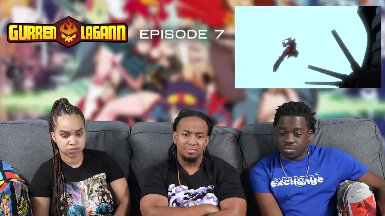 Gurren Lagann Episode 7 Full Reaction - a09f589c1ae932635b9c1261bdb9a0ed