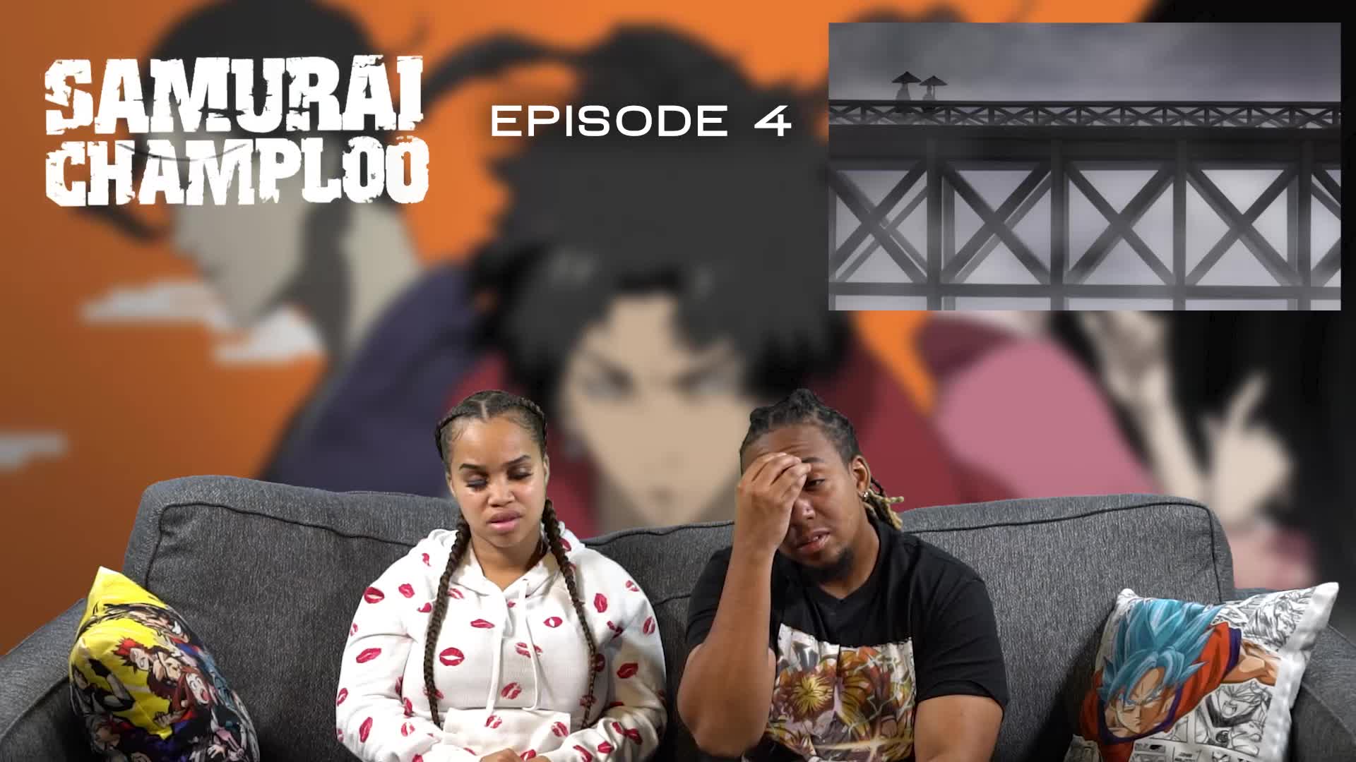 Hellhounds For Hire Pt 2 Samurai Champloo Ep 4 Full Reaction - a419748cfbd955bc5d26661d184b0593