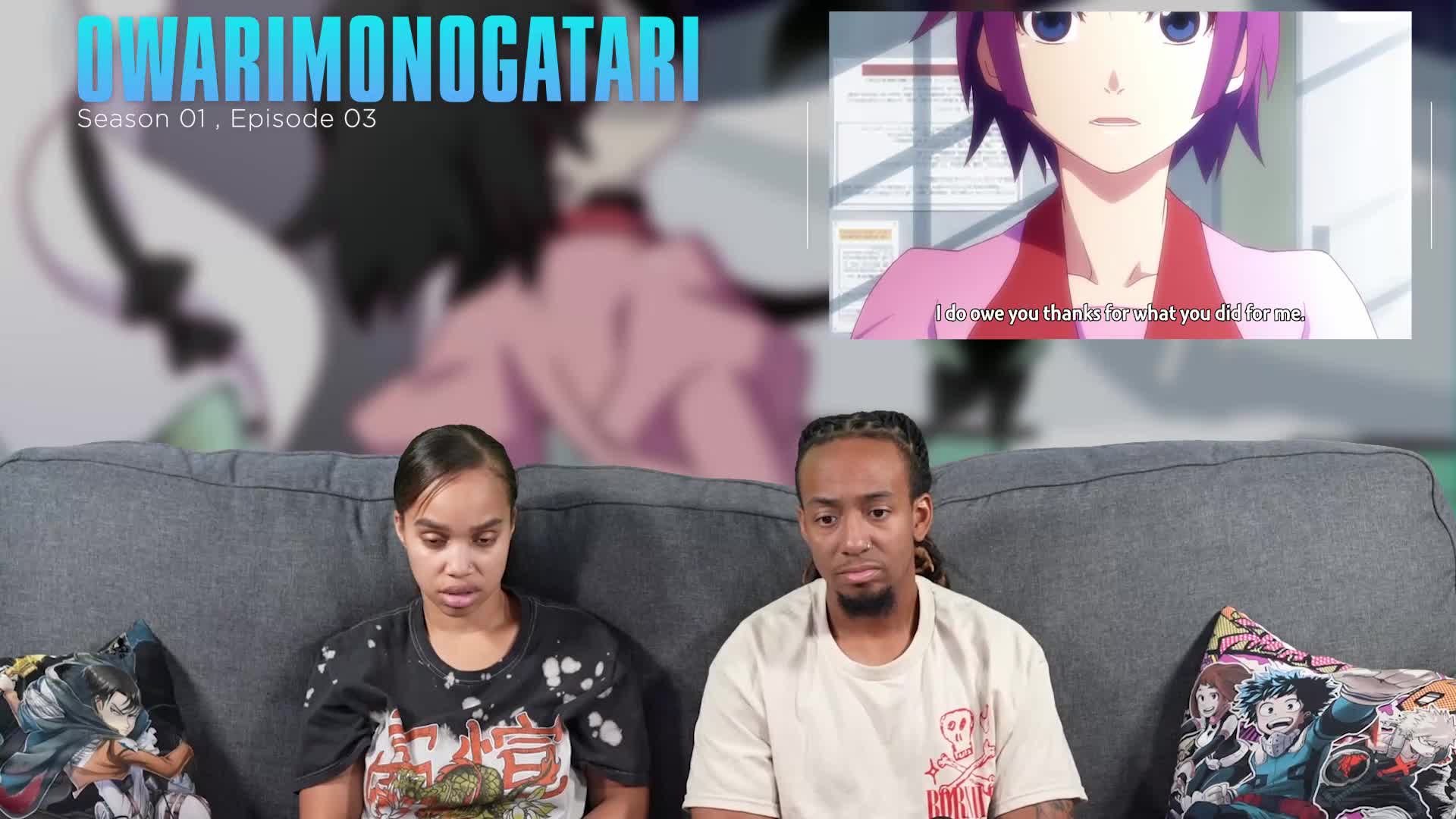 Owarimonogatari Ep 3 Full Reaction - b4229e3fd3b755ea8764f97e9beec4a6