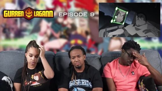 Gurren Lagann Episode 10 Full Reaction - be9463998256ec884061e59e84e30d01