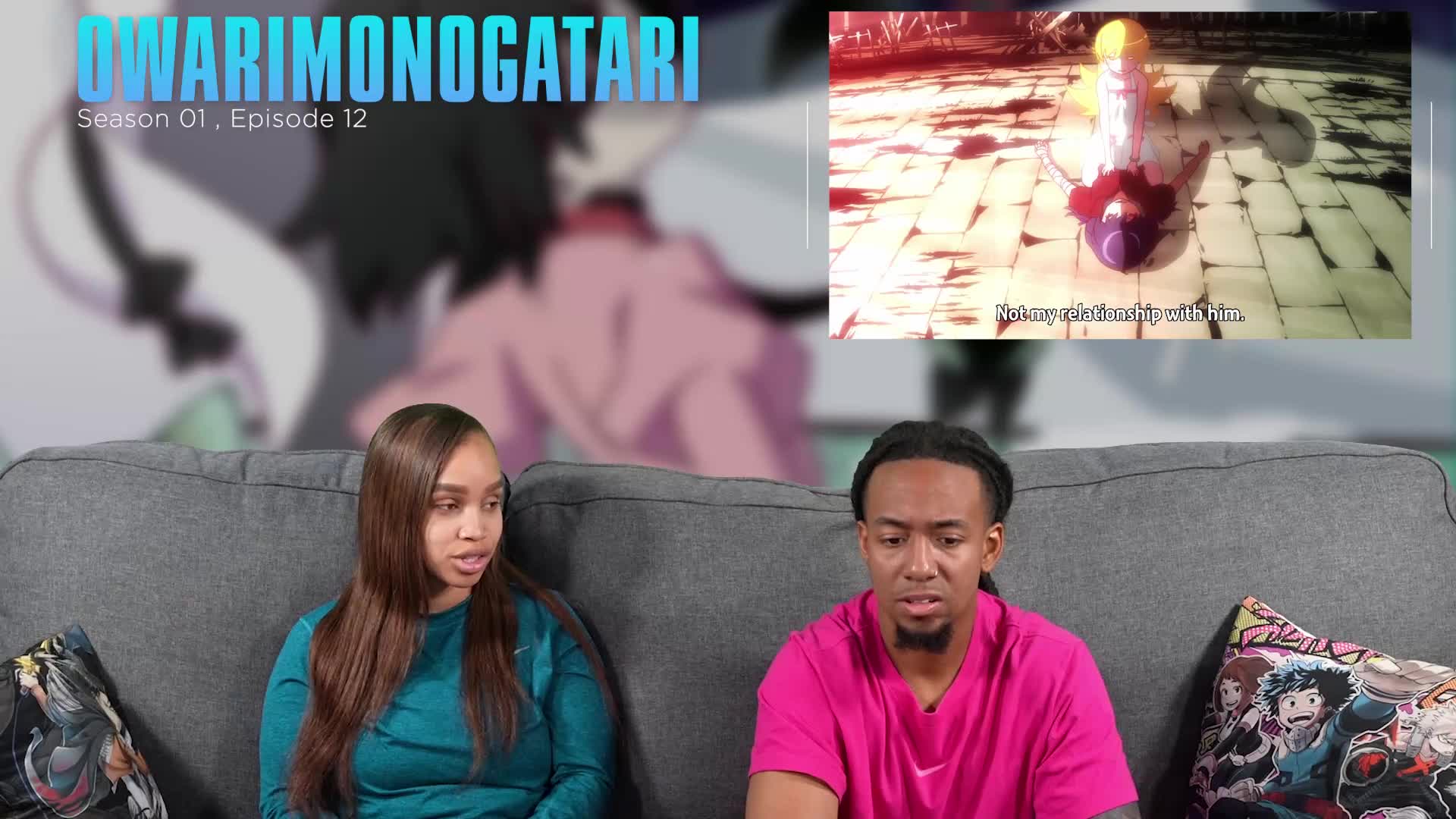 Owarimonogatari Ep 12 Full Reaction - cd963c3efdd83f6c8b0920db325454de