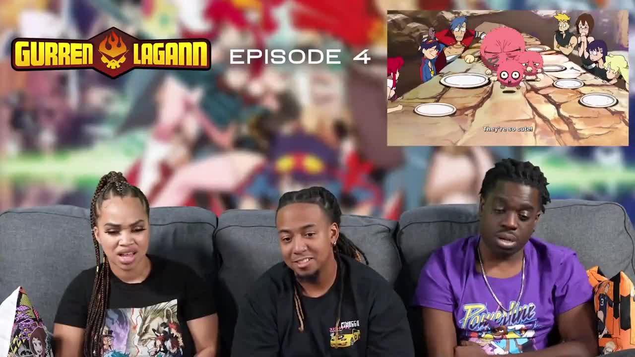 Gurren Lagann Episode 4 Full Reaction - d91c93575a1ba7bdda9e104e7ed2ae7c