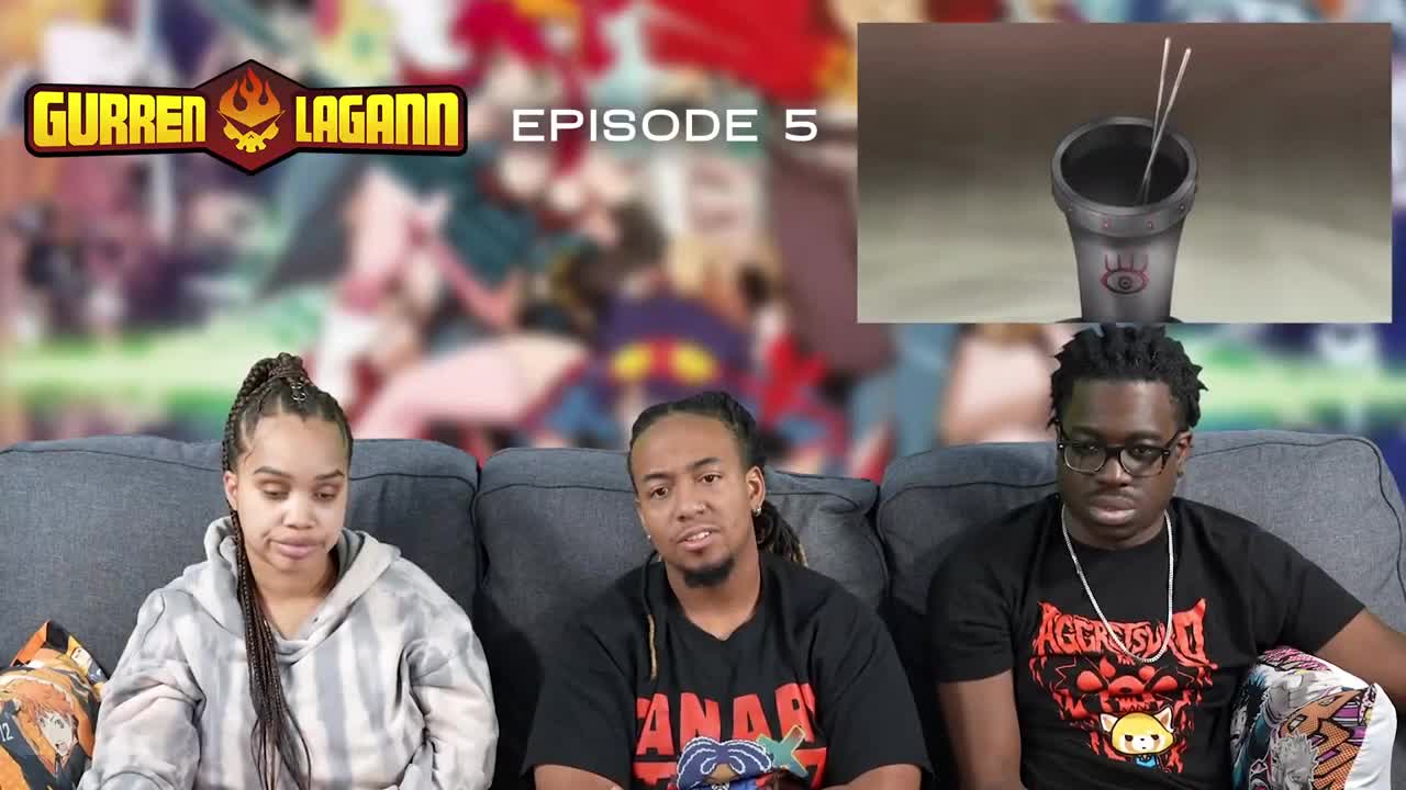 Gurren Lagann Episode 5 Full Reaction - e3179b3782e33cb5cfd2f3113f3cbd5e
