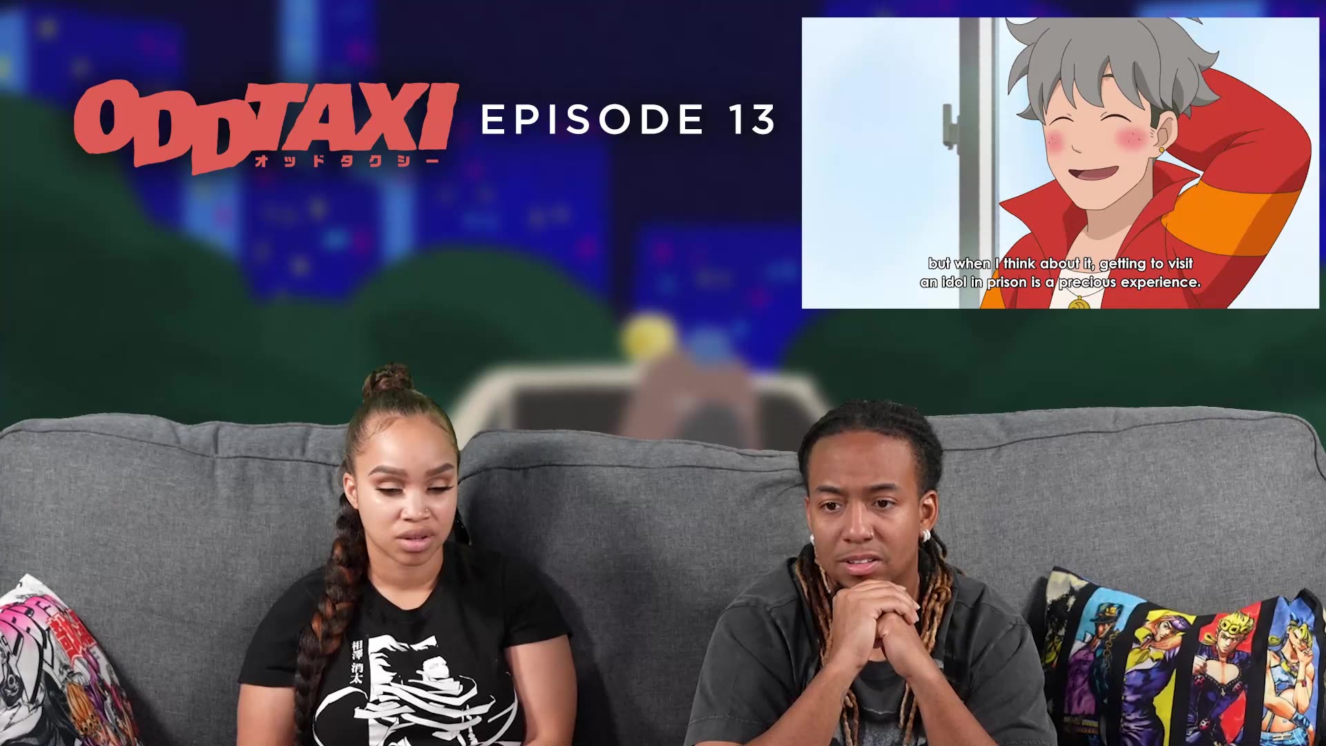 Odd Taxi Episode 13 Full Reaction - gipDz.4Wpjb