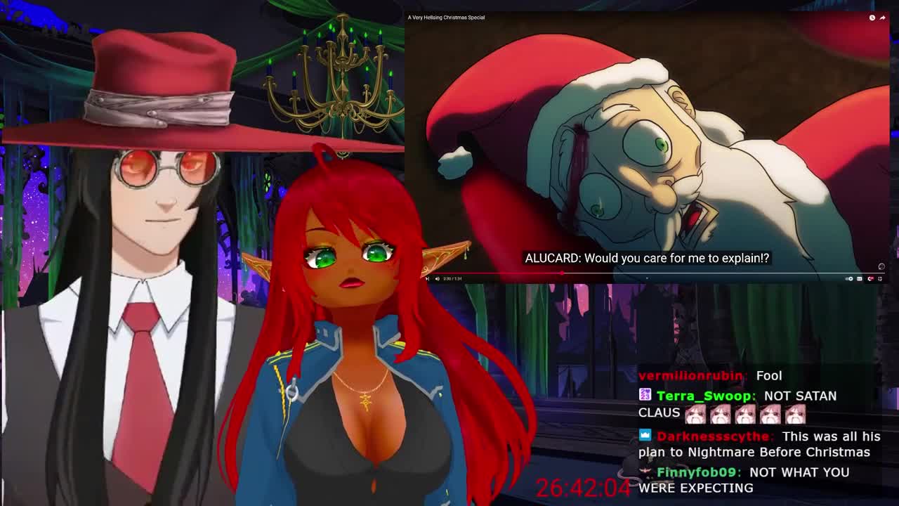 Hellsing Christmas Special Full Reaction - abc6fef77bf200358496a2a603e0fe44