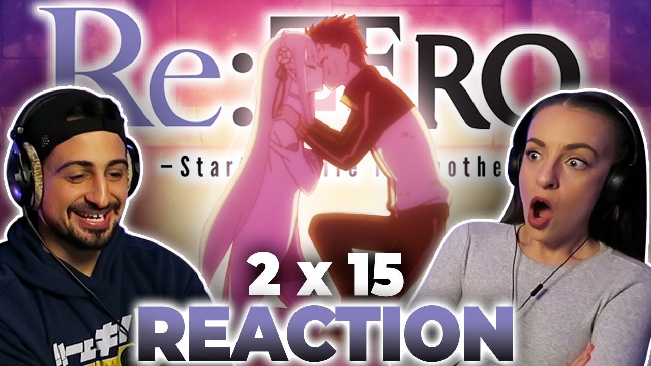 THEIR FIRST KISS?! Re:ZERO 2x15 FULL REACTION! - maxresdefault 14 23