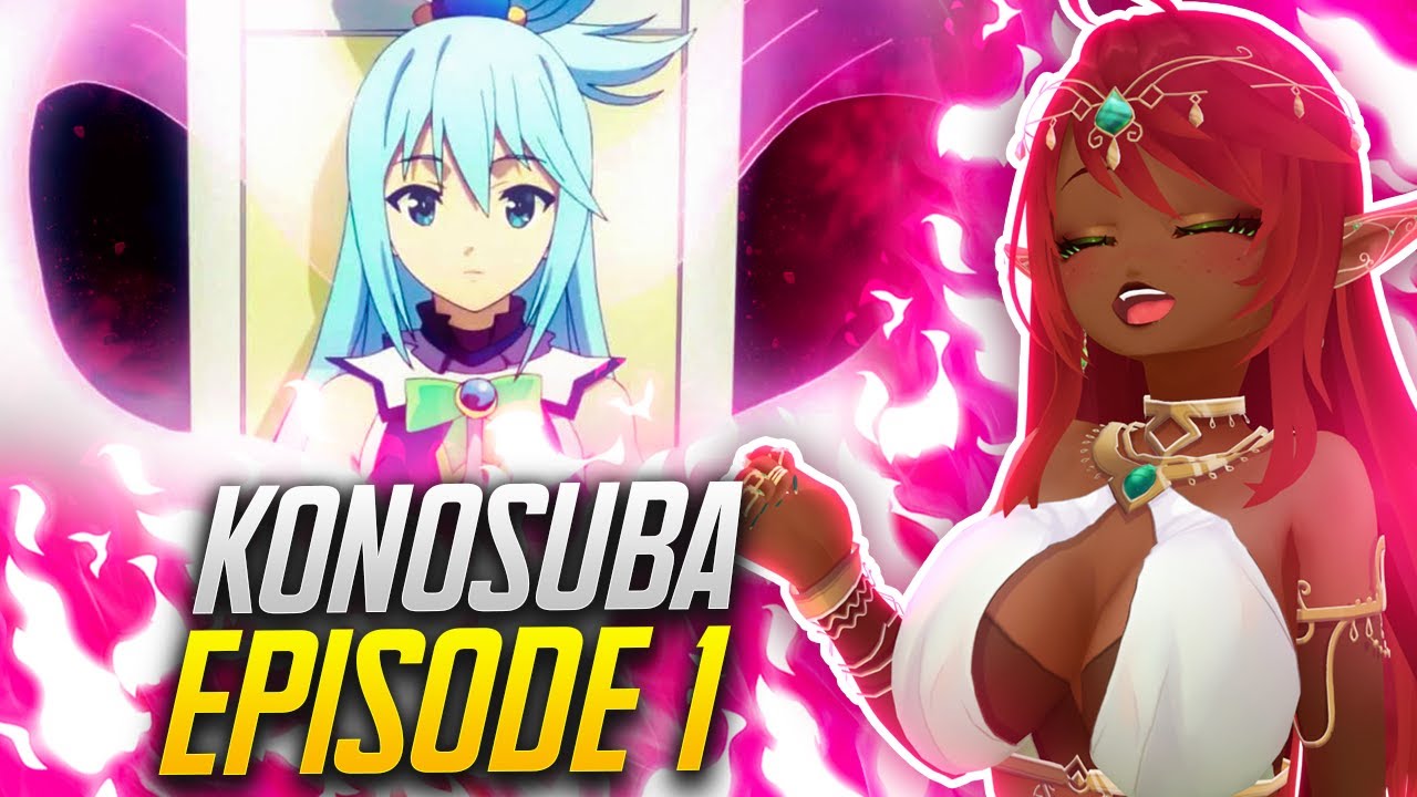 HE DIED LIKE THAT?! SHE'S A GOD?! | Konosuba Episode 1 Full Reaction - maxresdefault 32