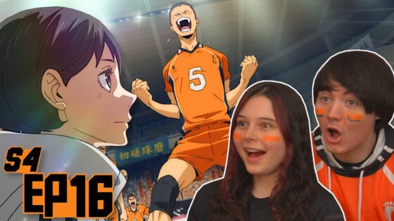 LETS GO TANAKA!! | Haikyuu!! Season 4 Episode 16 Reaction & Review! - 076cbefb39d403291c970a6135f97eea