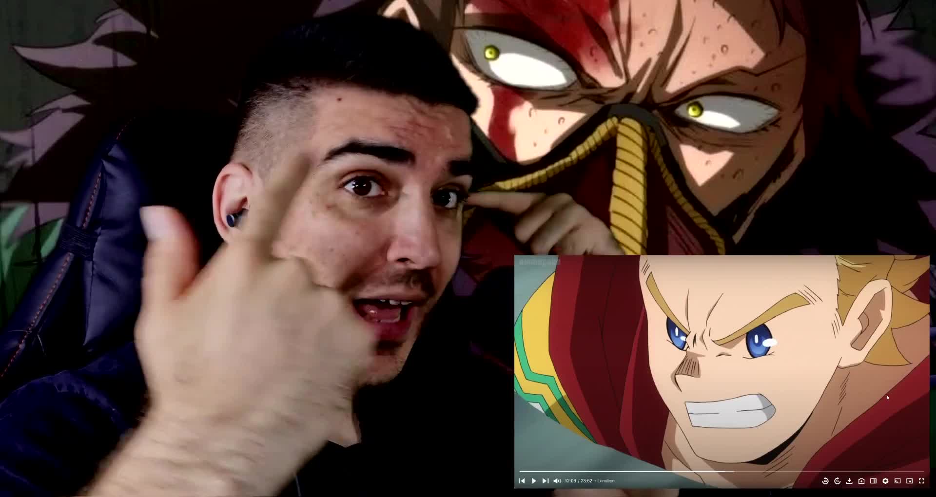 MY HERO ACADEMIA SEASON 4 EPISODE 11 FULL REACTION - 1095148263d73f494679c6bd90eb9c32