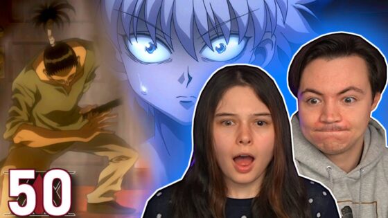 NOBUNAGA Vs GON & KILLUA | Hunter X Hunter Ep. 50 REACTION & REVIEW!! - 1ac771d602c2ed0b114775fc85f70edf