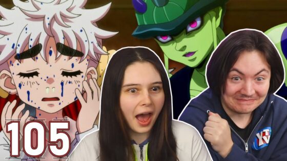 HIS ARM!??! | Hunter X Hunter Ep. 105 REACTION & REVIEW!! - 6255c10c087772ac314edb93b337abb9