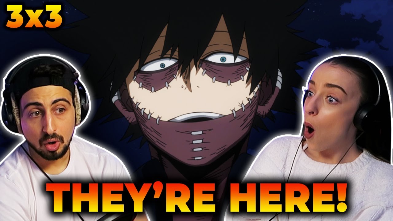 THE LEAGUE OF VILLAINS INVADE! *MY HERO ACADEMIA* 3x3 FULL REACTION! - maxresdefault 3 8