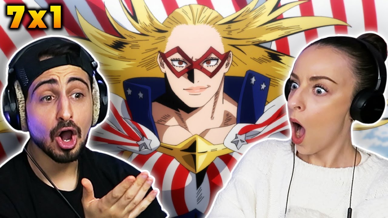 STAR & STRIPE IS EPIC! *MY HERO ACADEMIA* 7x1 FULL REACTION! - maxresdefault 47