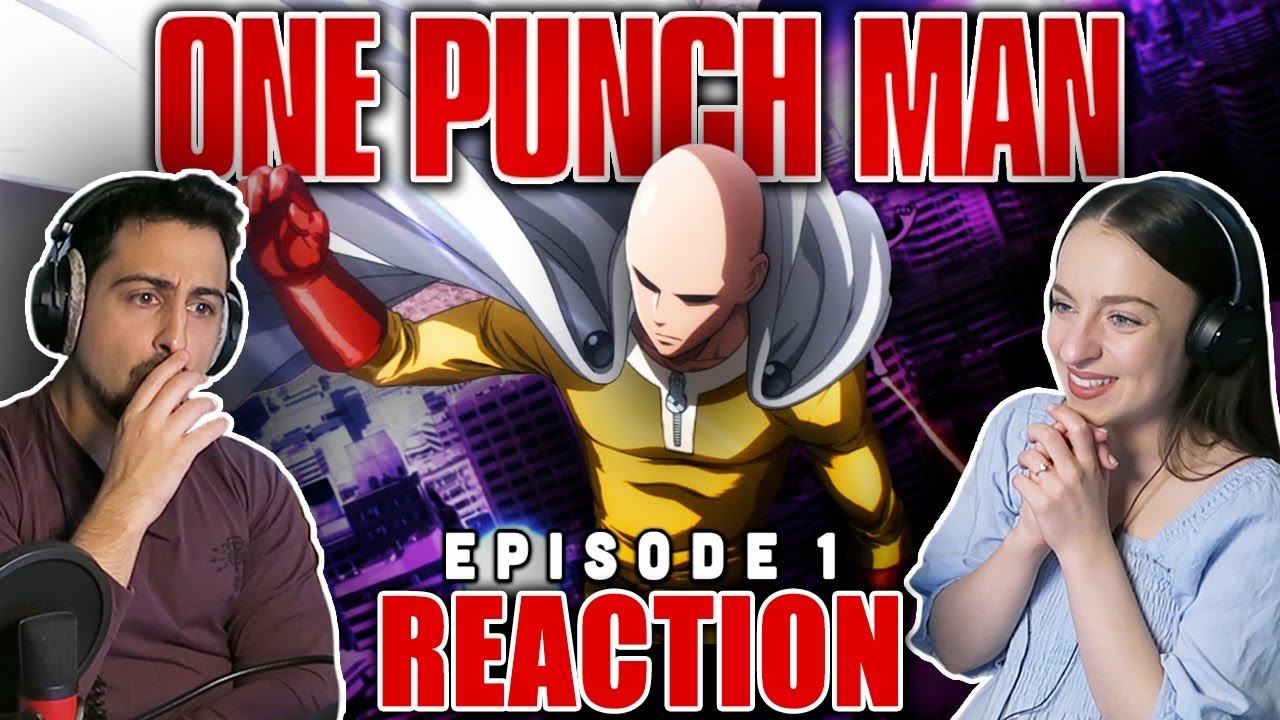 OUR FIRST TIME WATCHING ONE PUNCH MAN! "One Punch Man Episode 1 FULL REACTION! 1x1 "The Strongest Man" - maxresdefault 51