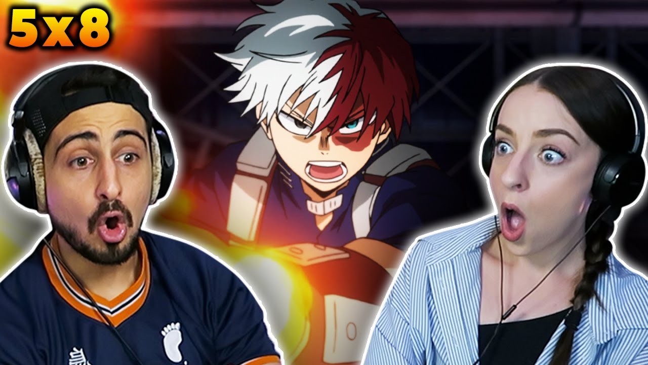 TODOROKI BRINGS THE HEAT!! 🔥 *MY HERO ACADEMIA* 5x8 FULL REACTION! | Match 3 Conclusion - maxresdefault 6 8