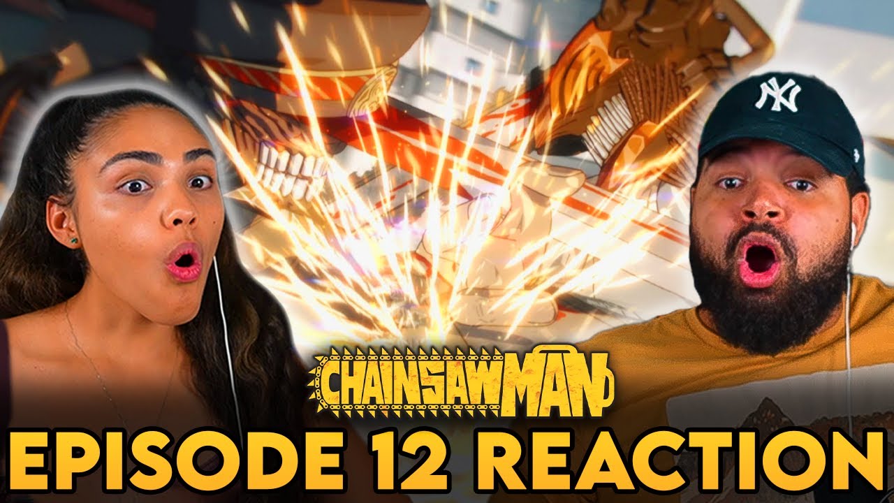 KATANA VS CHAINSAW | Chainsaw Man Ep 12 and Ending Song 12 FULL REACTION - 00283ae2d8181972987f453215558169