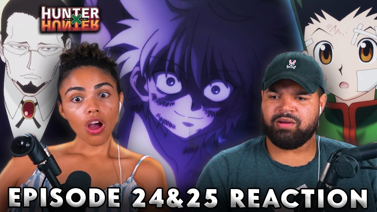 KILLUA ASK HIS DAD ABOUT LEAVING! Hunter x Hunter Episode 24 and 25 Full Reaction - 0da1e4ccf7c838562c8a77741439df23