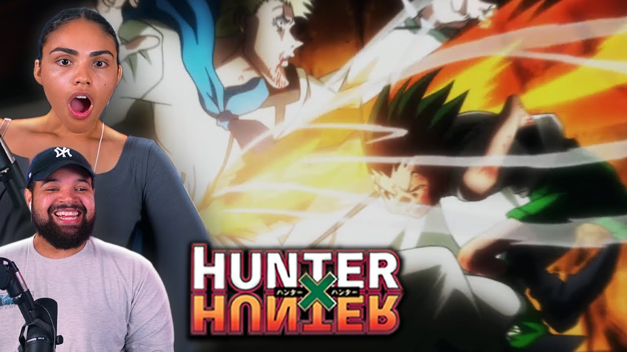 GON VS GENTHRU! Hunter x Hunter Episode 73 and 74 Full Reaction - 44a3e88582becbb9c86037daef09ad2c