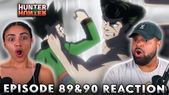 GON AND KILLUA VS KNUCKLE AND SHOOT! Hunter x Hunter Episode 89 and 90 Full Reaction - 4a60ea0538c1699b2421a20b3d97b7b9