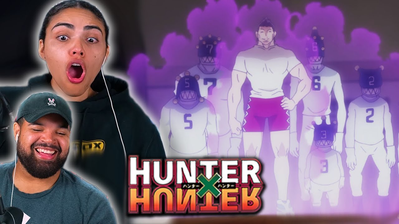 WIFE WATCHES HUNTER X HUNTER FOR THE FIRST TIME (I'M JUST HERE FOR THE VIBES) EP 69-70 - 59b1bc1acf88cbd2ded501d6cb227628