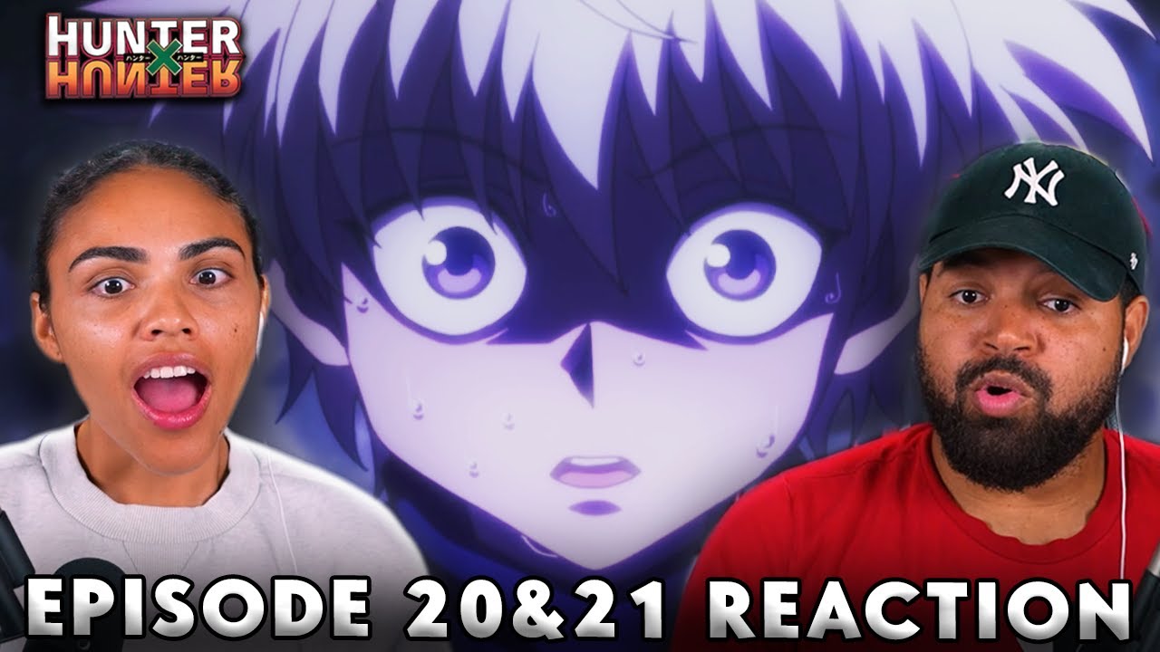 KILLUA FAILS! | Hunter x Hunter Episode 20 and 21 Full Reaction - 76030ea4db6ddc334c0416a486dc7f25