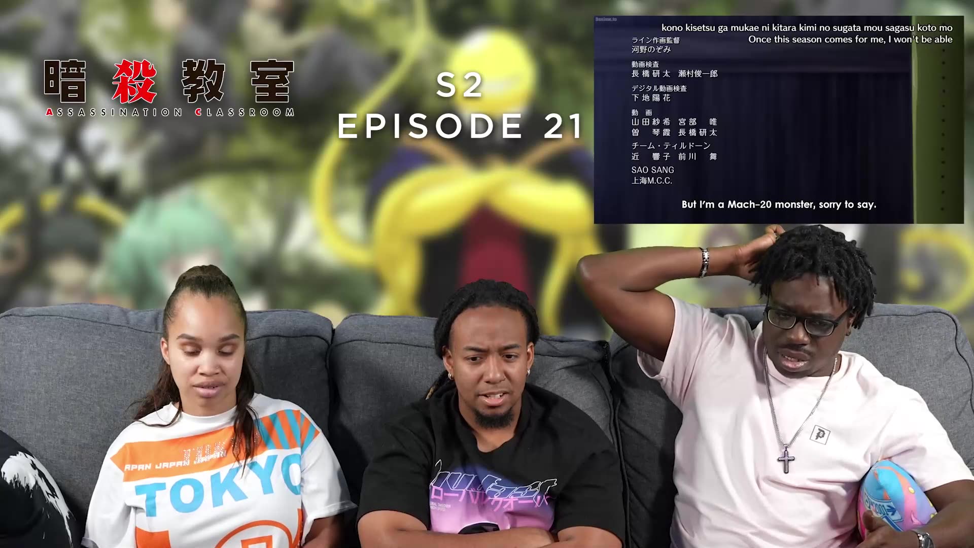 Assassination Classroom Ep 2x1 Full Reaction -