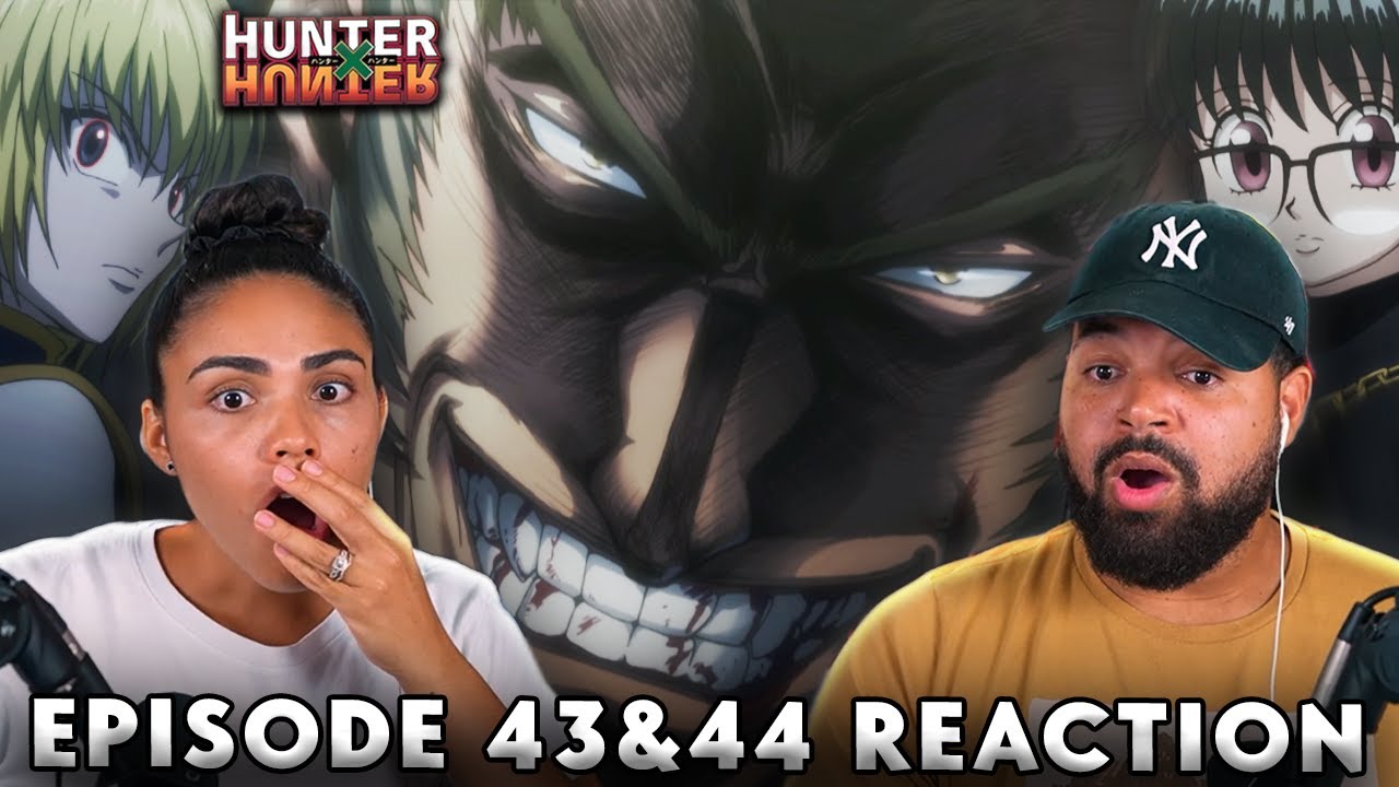 UVOGIN VS SHADOW BEASTS! Hunter X Hunter Episode 43 and 44 Full Reaction - b55182f8ef529b094ef88e6970927984