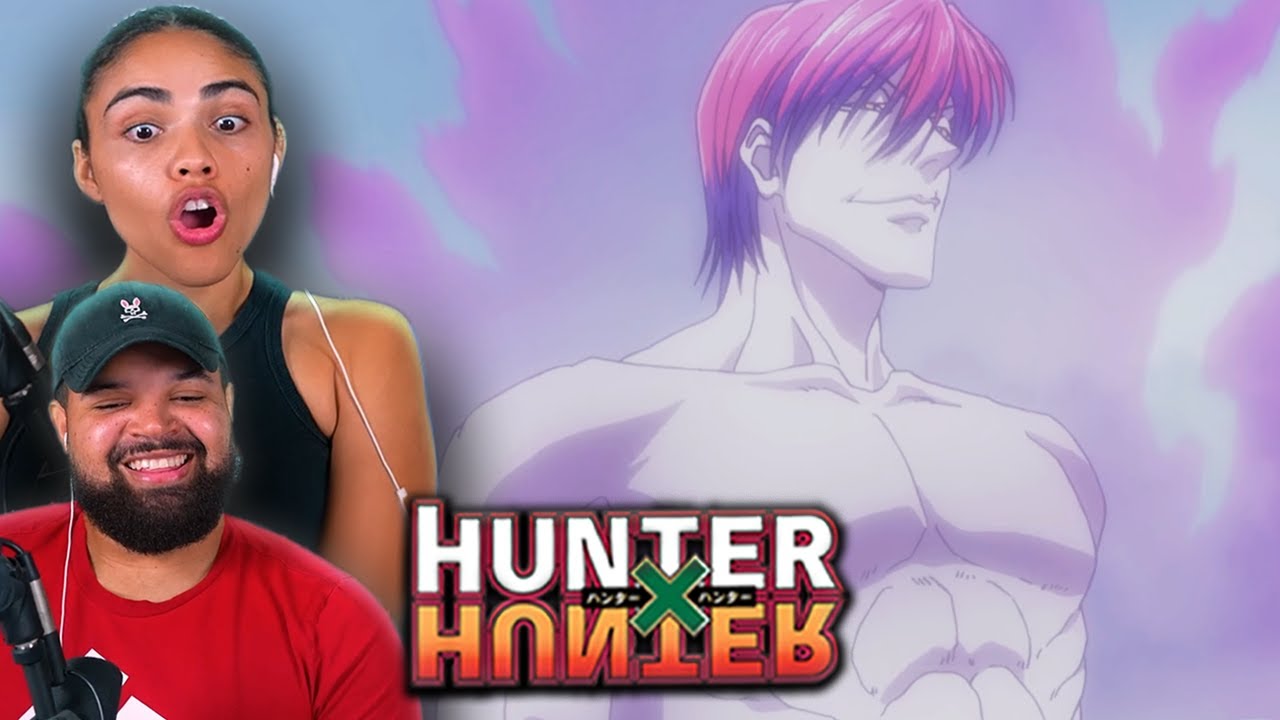 WIFE WATCHES HUNTER X HUNTER FOR THE FIRST TIME (I'M JUST HERE FOR THE VIBES) EP 67-68 - cc5c2d6c9b71e6ae2609b275d4355436